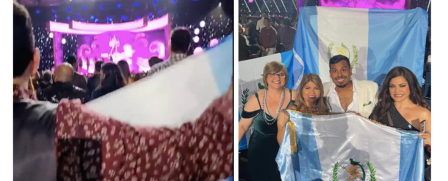 Video| Ivana Batchelor fue apoyada por porra de comunidad chapina en Nueva Orleans 