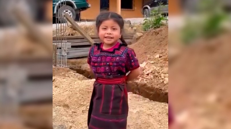 Video: dulce chapina bailando al son de la marimba causa sensación en redes