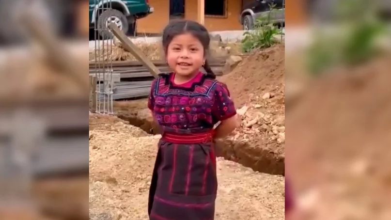Video: dulce chapina bailando al son de la marimba causa sensación en redes
