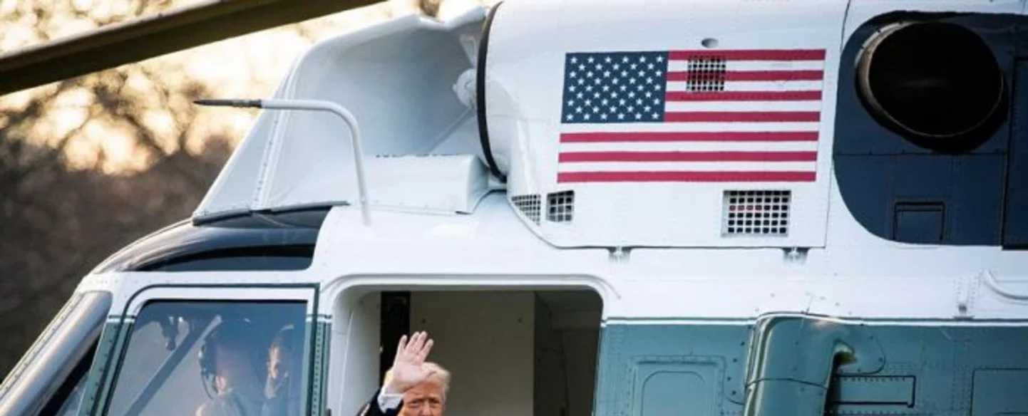 Trump, en su adiós: «Estaremos de vuelta de algún modo» Trump, en su adiós: «Estaremos de vuelta de algún modo»