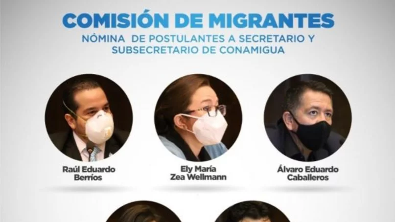 Cuatro candidatos para dirigir Conamigua dan su plan en encuentro con migrantes