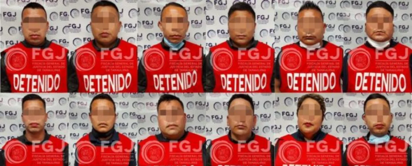 Masacre en Tamaulipas: 12 policías estatales enviados a prisión Masacre en Tamaulipas: 12 policías estatales enviados a prisión