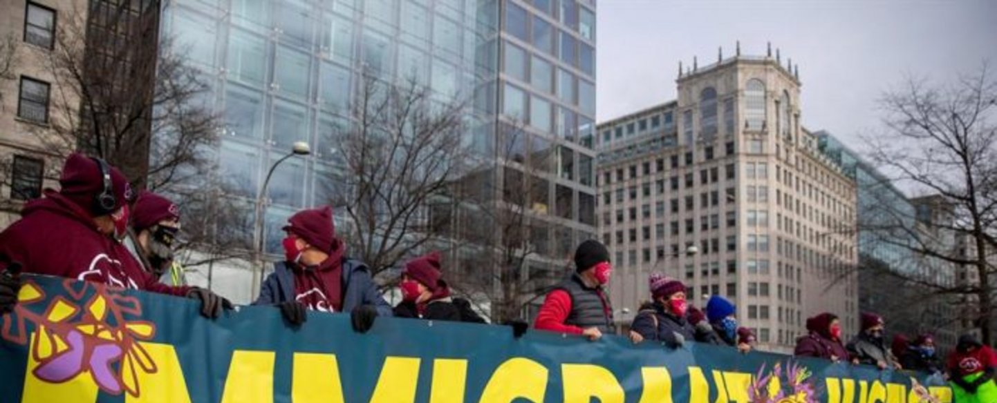Los inmigrantes presionan a Biden cambios más rápidos en inmigración Los inmigrantes presionan a Biden cambios más rápidos en inmigración