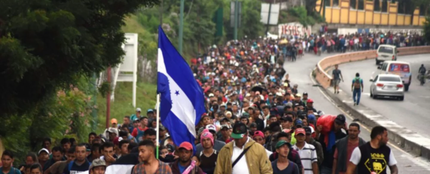 La próxima semana saldrá una nueva caravana de migrantes hondureños
