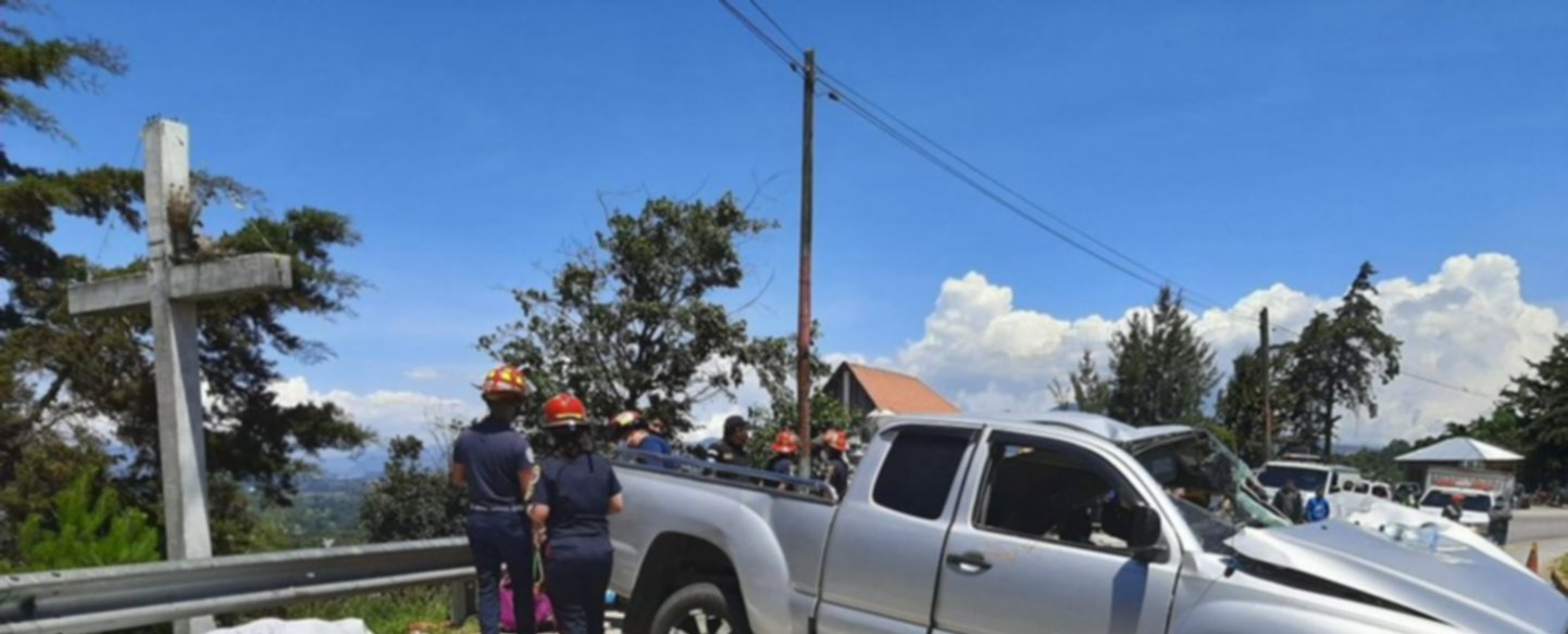 En imágenes: accidente en Sololá deja cinco muertos, entre ellos una niña de cuatro años