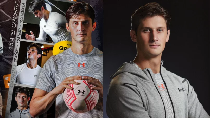 El portero chapín Nicholas Hagen firma con la marca deportiva Under Armour