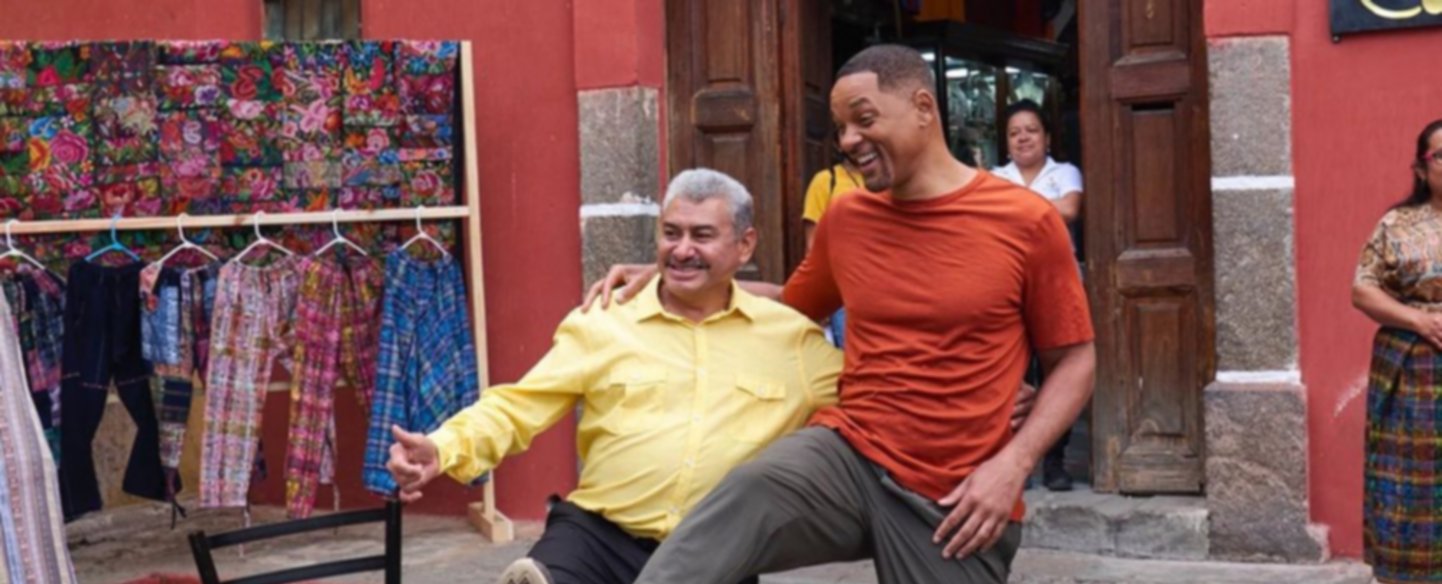 Video| Will Smith ve el poder del Volcán de Fuego, esto pasó
