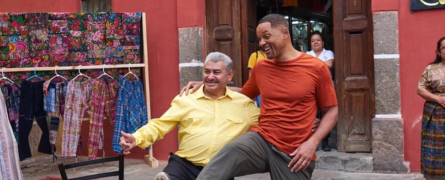 Video| Will Smith ve el poder del Volcán de Fuego, esto pasó
