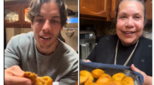 Joe Baena, el hijo de Schwarzenegger presume la comida de su mamá chapina
