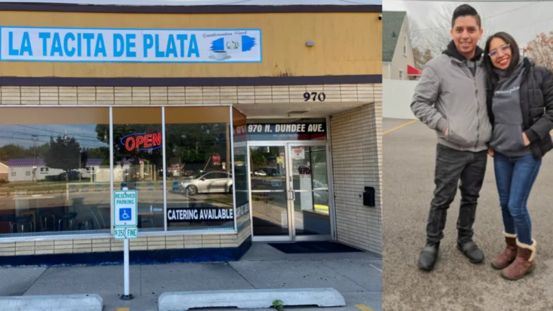 Esposos chapines soñaron, trabajaron y cumplieron con abrir un negocio en Chicago
