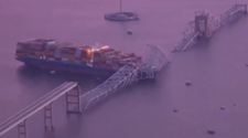Mira los impactantes videos del colapso del puente en Baltimore, Maryland 