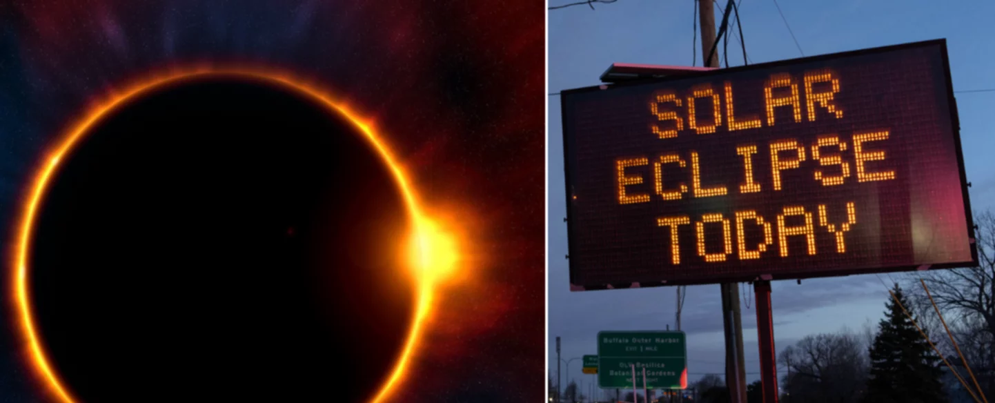 Datos sorprendentes del eclipse “total” de Sol” que será visible hoy en EEUU 