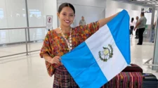 ¡Que orgullo! Edna Figueroa llega a Panamá para representar a Guatemala en Señorita Indígena Abya Yala 2023