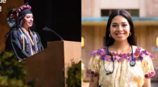 Se recibe en universidad de EEUU y dedica graduación a sus raíces chapinas