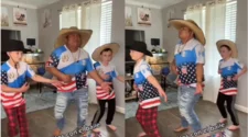 Mira a los "Gringuitos" que bailan El tacuazín en marimba y lucen los colores de Guatemala