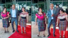 Mira cómo el “Pin Plata” baila marimba con unas chapinas en EEUU