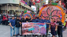 ¡Bravo! Barriletes gigantes resaltan en Times Square en Nueva York 