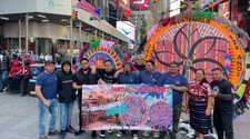 ¡Bravo! Barriletes gigantes resaltan en Times Square en Nueva York 