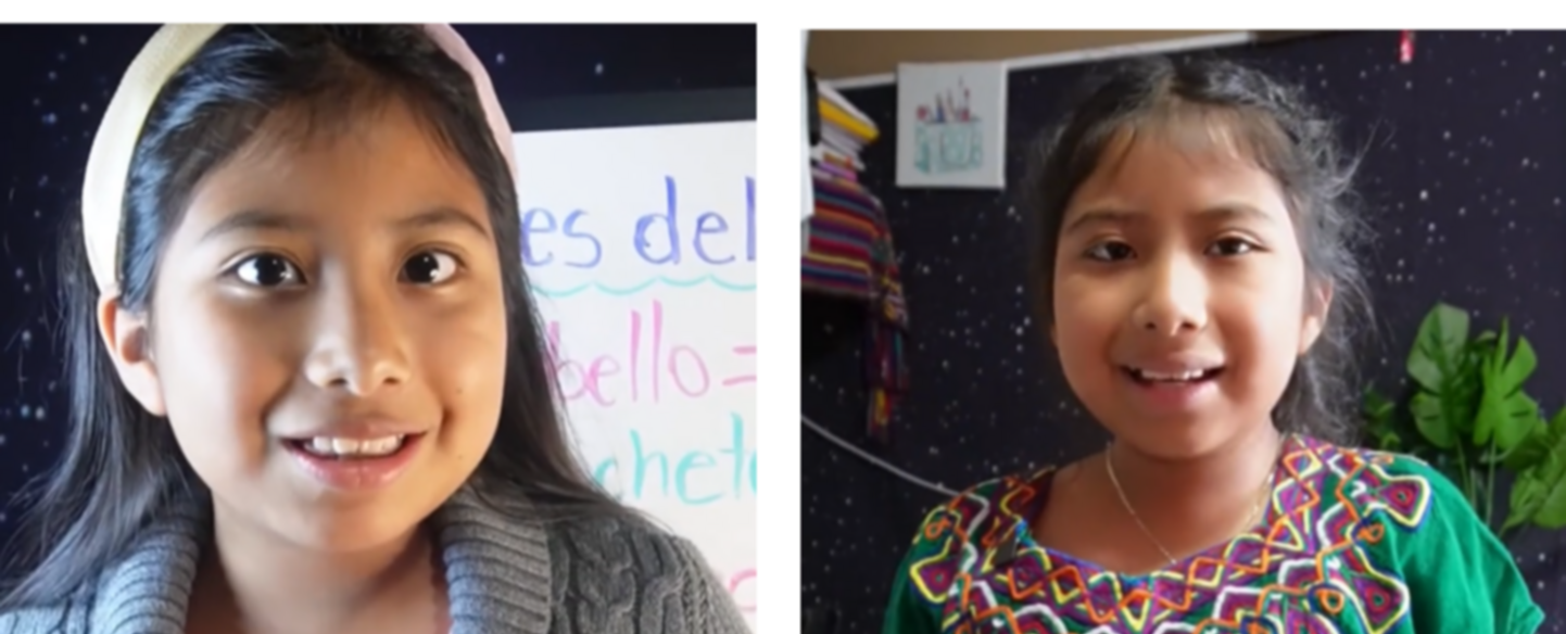 Ely Brito, la niña guatemalteca que da clases de inglés 