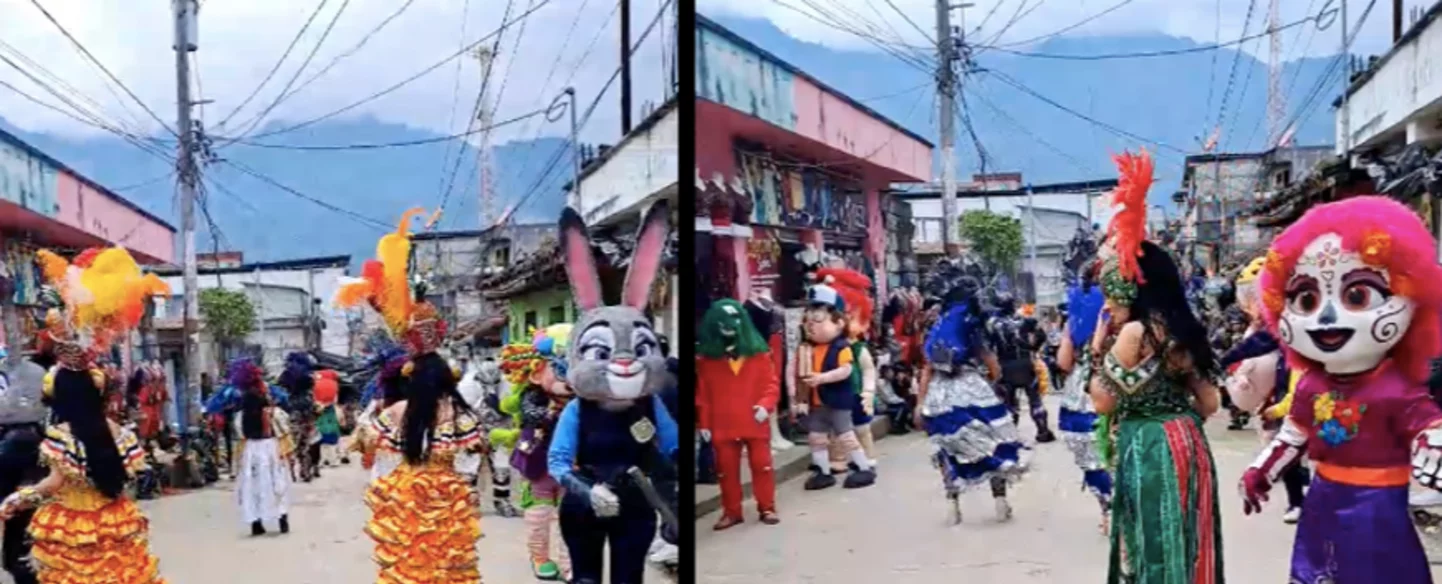 Efemérides: hoy el convite navideño desfila por las calles de Nebaj, Quiché 