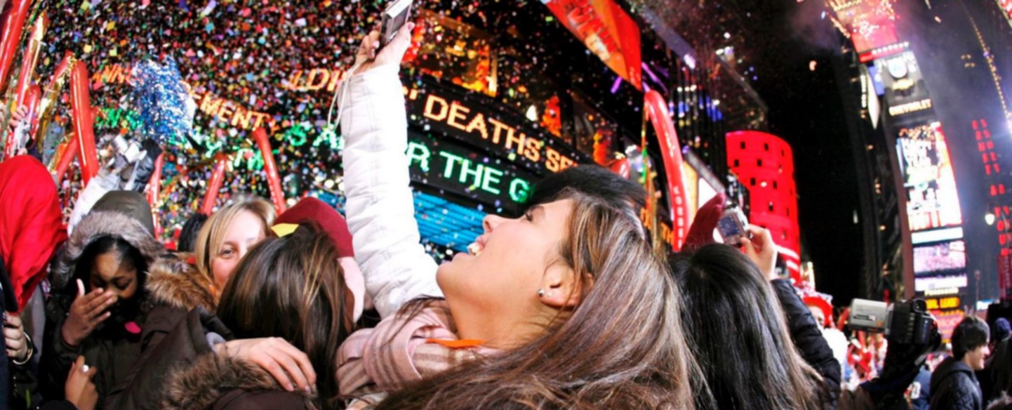  La Nochevieja en Times Square vuelve a la normalidad tras 2 años de covid-19